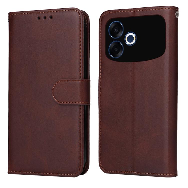 Classic Calf Texture Flip Leather Phone Case