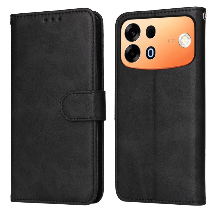Classic Calf Texture Flip Leather Phone Case