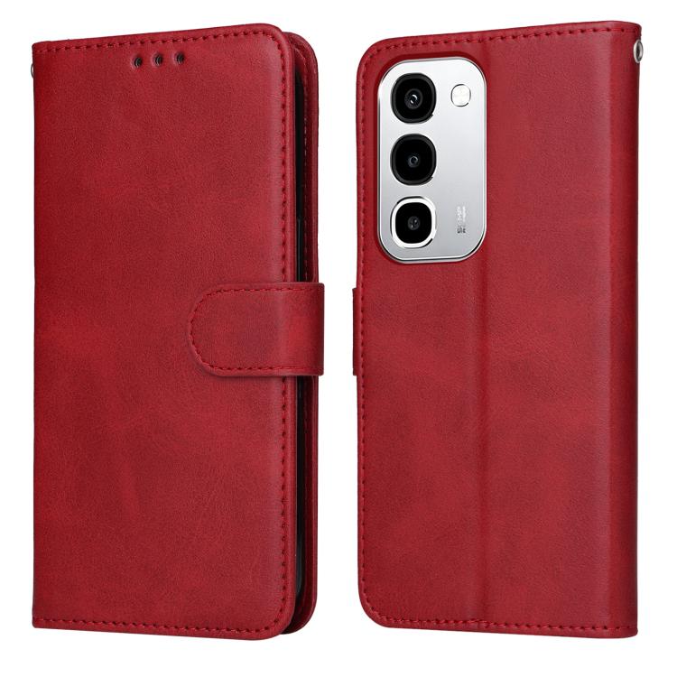 Classic Calf Texture Flip Leather Phone Case — For Realme 15T 5G