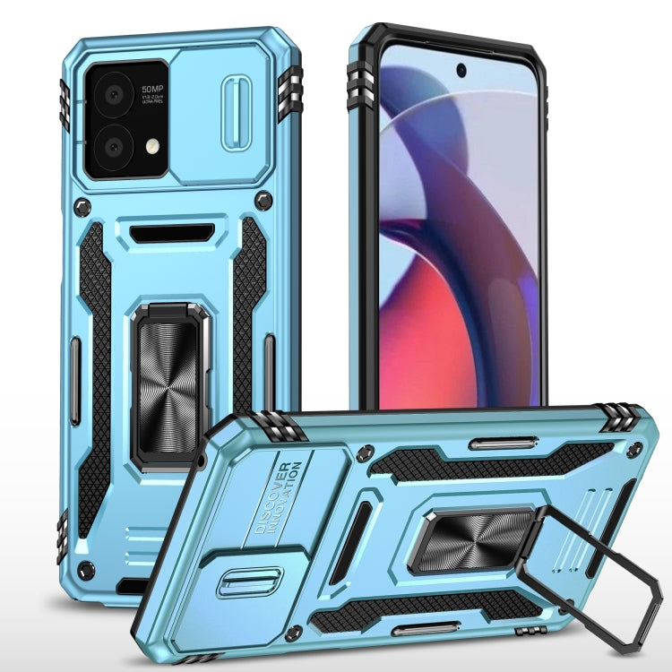 Armor PC + TPU Camera Shield Phone Case — Black