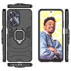 Shockproof PC + TPU Holder Phone Case