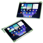 3-Fold Clear Acrylic Leather Tablet Case