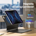DUX DUCIS MK Series Floating Magnetic Keyboard Tablet Leather Case
