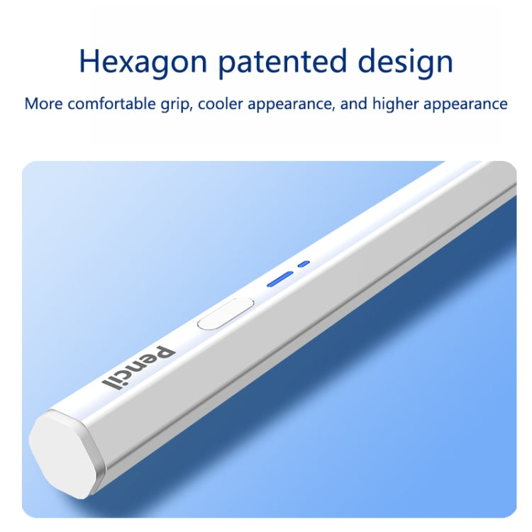 BP18-BL Type-C Universal Hexagonal Bluetooth Stylus Pen
