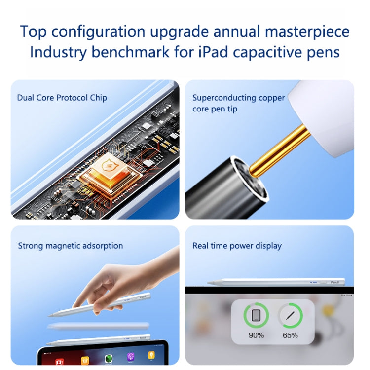 BP18-BL Type-C Universal Hexagonal Bluetooth Stylus Pen