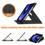 360 Rotation Stand Smart Leather Tablet Case — view 7