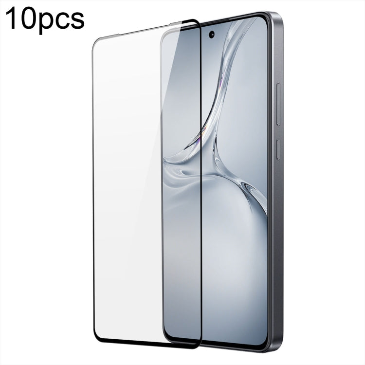 10pcs DUX DUCIS 0.33mm 9H Medium Alumina Tempered Glass Film — For OnePlus Nord 3 / Ace 2V