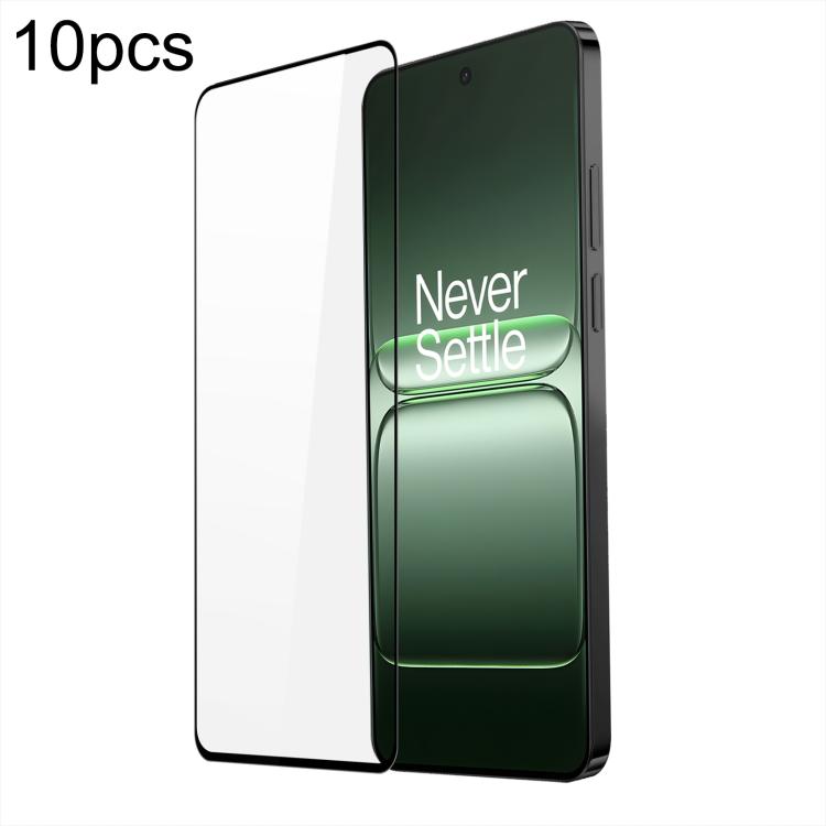 10pcs DUX DUCIS 0.33mm 9H Medium Alumina Tempered Glass Film — For OnePlus Nord 4