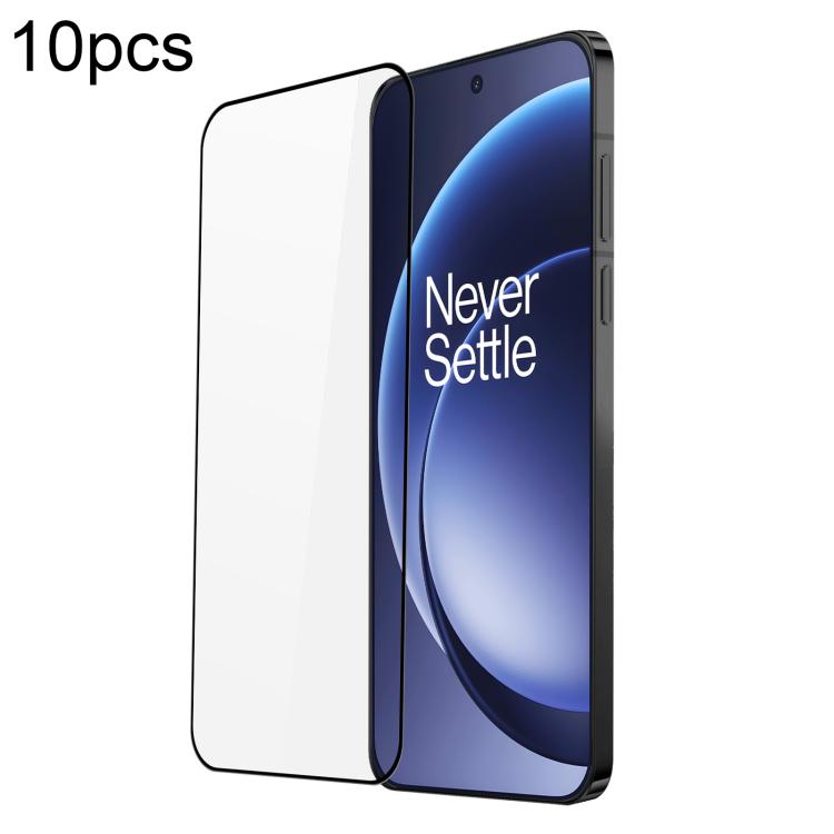 10pcs DUX DUCIS 0.33mm 9H Medium Alumina Tempered Glass Film — For OnePlus 13