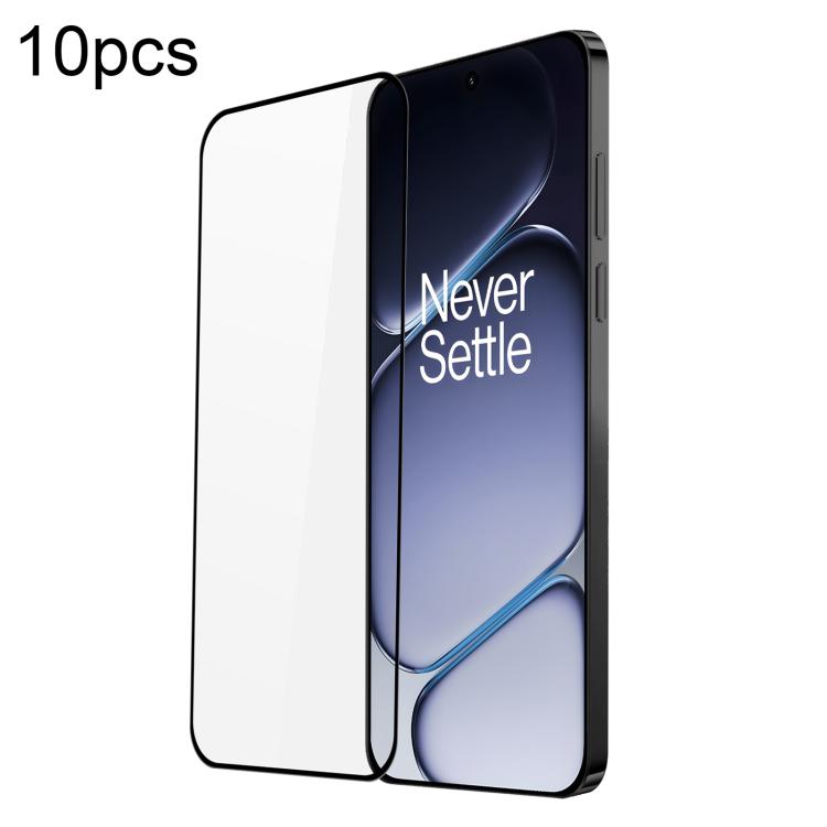 10pcs DUX DUCIS 0.33mm 9H Medium Alumina Tempered Glass Film — For OnePlus 13T