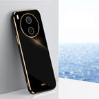 XINLI Straight Edge 6D Electroplate TPU Phone Case