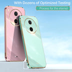 XINLI Straight Edge 6D Electroplate TPU Phone Case