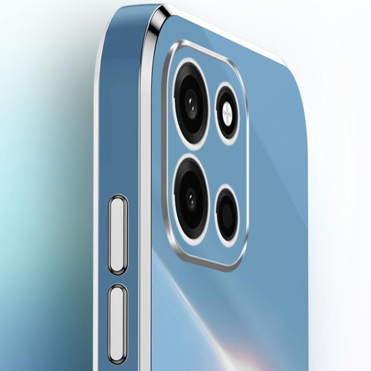 XINLI Straight Edge 6D Electroplate TPU Phone Case