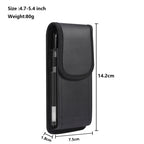 Universally Litchi Texture Phone Carrying Pouch