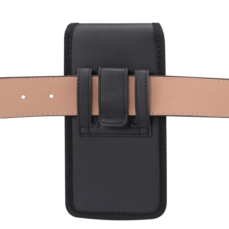 Universally Litchi Texture Phone Carrying Pouch