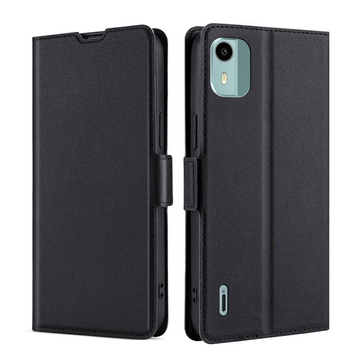Ultra-thin Voltage Side Buckle Horizontal Flip Leather Phone Case