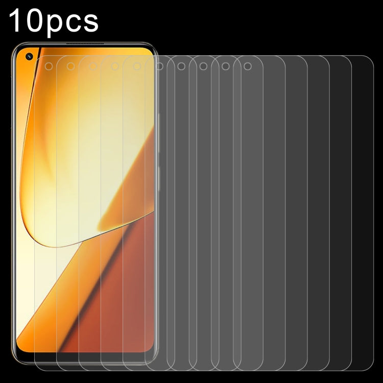 10pcs 0.26mm 9H 2.5D Tempered Glass Film