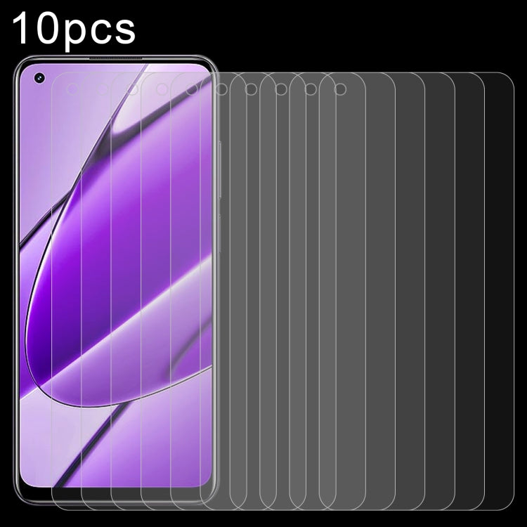 10pcs 0.26mm 9H 2.5D Tempered Glass Film