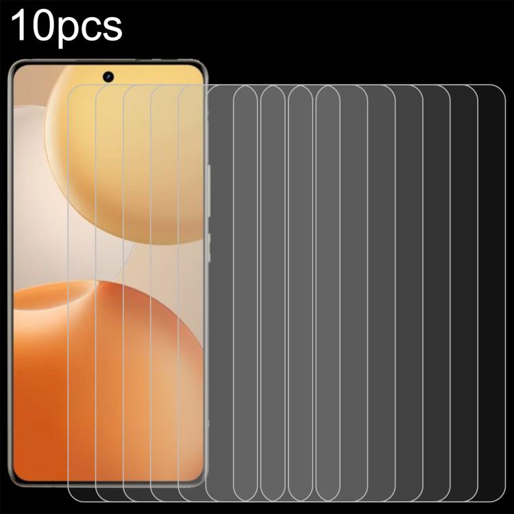 10pcs 0.26mm 9H 2.5D Tempered Glass Film