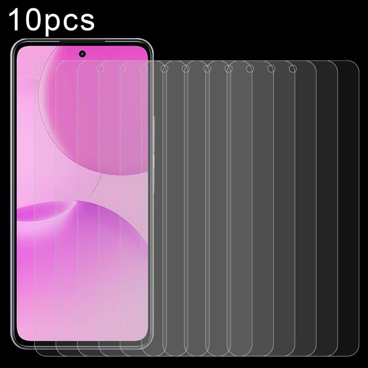 10pcs 0.26mm 9H 2.5D Tempered Glass Film