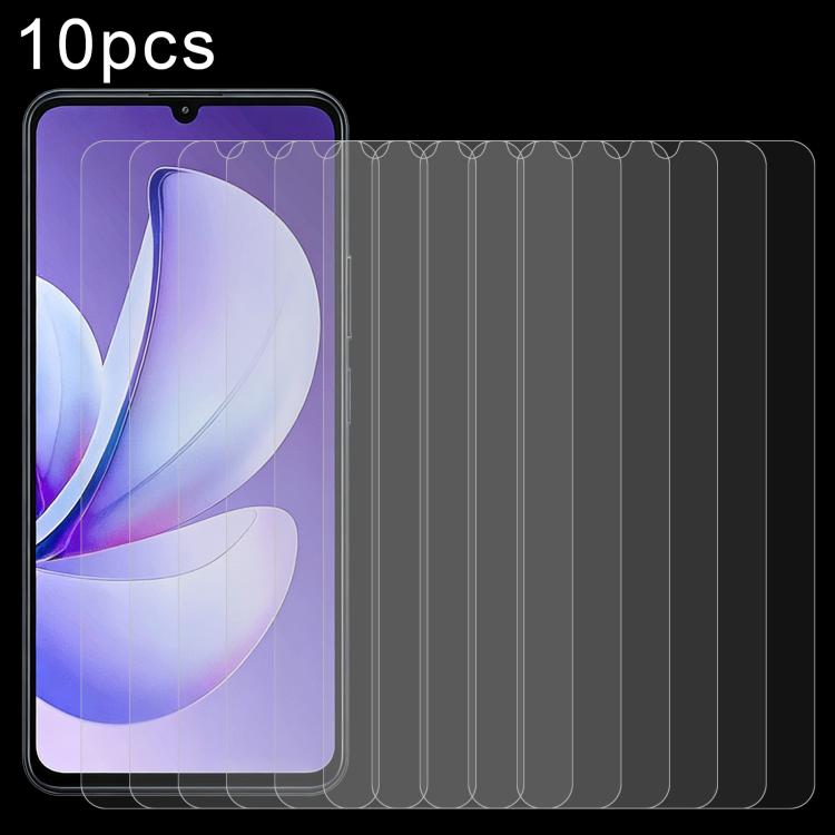 10pcs 0.26mm 9H 2.5D Tempered Glass Film