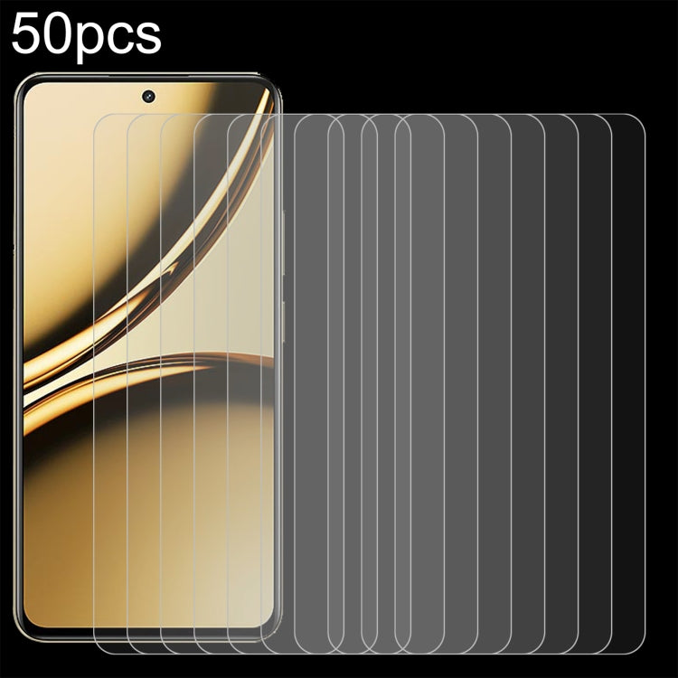 50pcs 0.26mm 9H 2.5D Tempered Glass Film