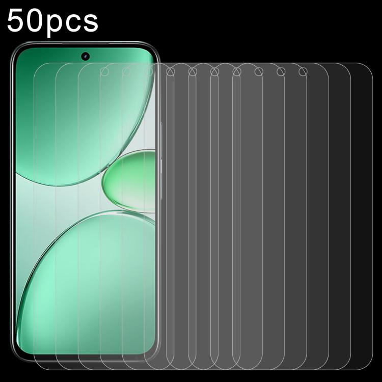 50pcs 0.26mm 9H 2.5D Tempered Glass Film