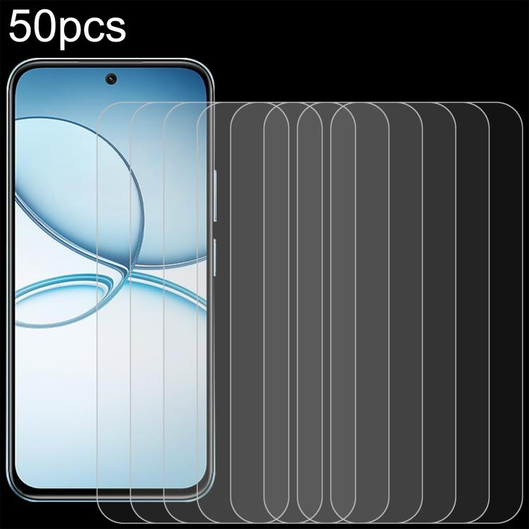 50pcs 0.26mm 9H 2.5D Tempered Glass Film