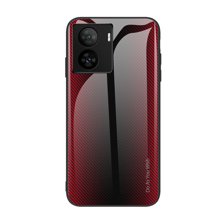 Texture Gradient Glass TPU Phone Case
