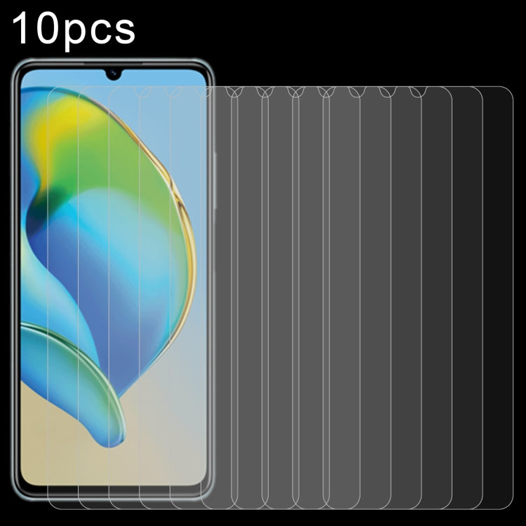 10pcs 0.26mm 9H 2.5D Tempered Glass Film