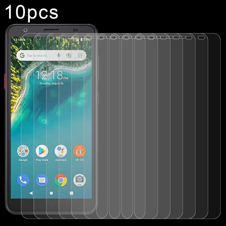 10pcs 0.26mm 9H 2.5D Tempered Glass Film