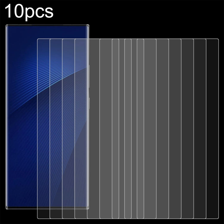 10pcs 0.26mm 9H 2.5D Tempered Glass Film