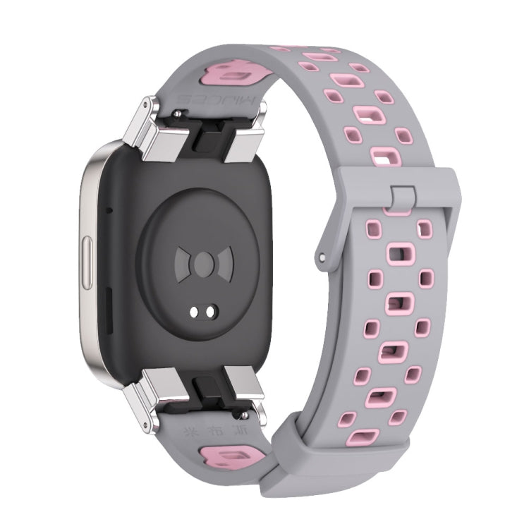 Mijobs Square Hole Breathable TPU Watch Band