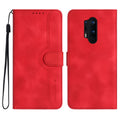 Heart Pattern Skin Feel Leather Phone Case
