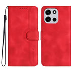 Heart Pattern Skin Feel Leather Phone Case
