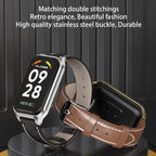 Mijobs Metal Shell Microfiber PU Leather Watch Band — view 16