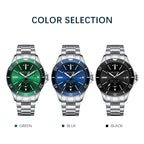 NORTH EDGE ANCHOR Men Outdoor 100m Waterproof Mechanical Watch