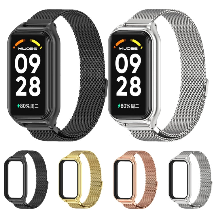 Mijobs Metal Shell + Milan Magnetic Metal Watch Band