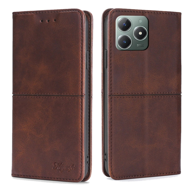 Cow Texture Magnetic Leather Phone Case — view 23