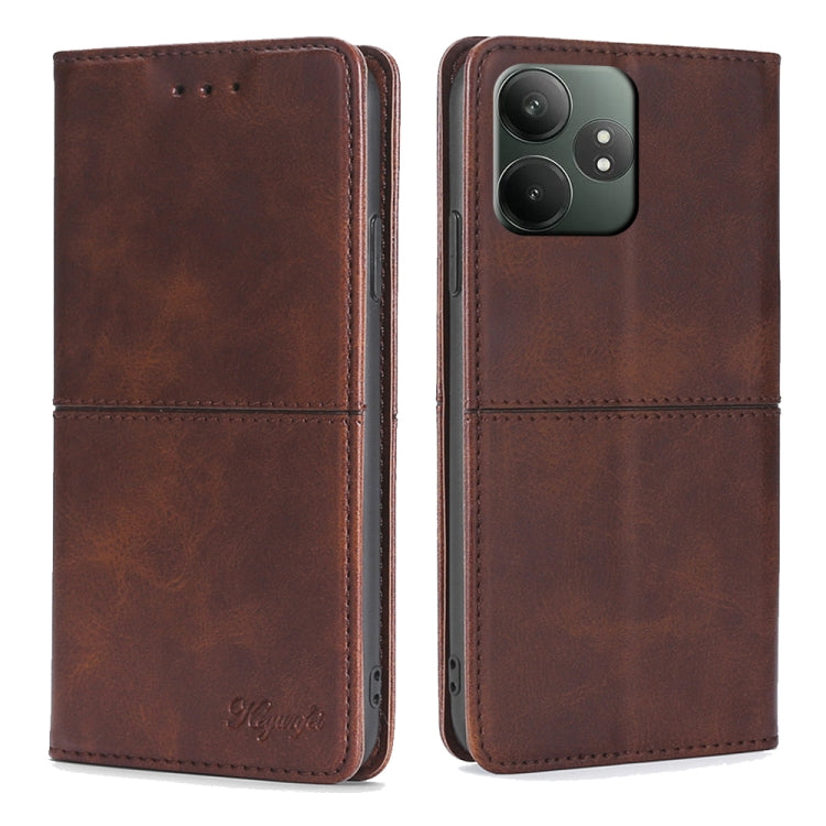 Cow Texture Magnetic Leather Phone Case — view 28