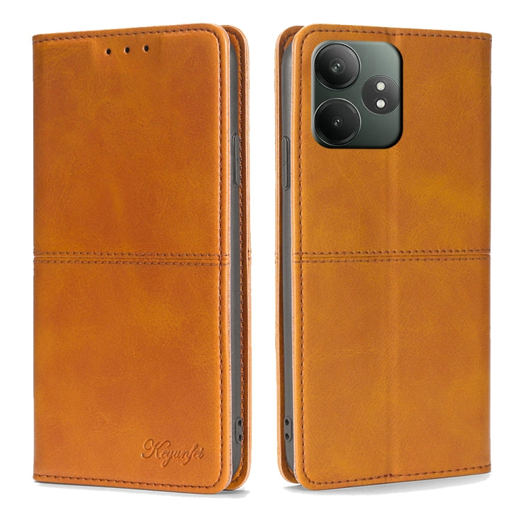 Cow Texture Magnetic Leather Phone Case — view 29