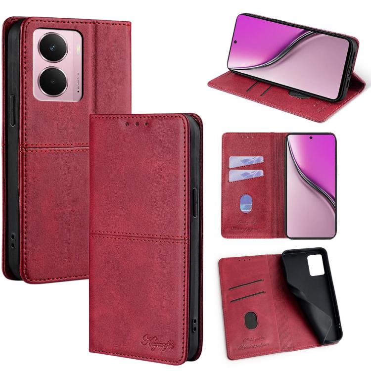 Cow Texture Magnetic Leather Phone Case — view 20