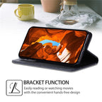 Cow Texture Magnetic Leather Phone Case — For Realme P3 Ultra 5G