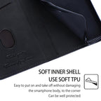 Cow Texture Magnetic Leather Phone Case — For Realme GT Neo6 SE