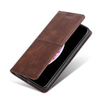 Cow Texture Magnetic Leather Phone Case — view 9