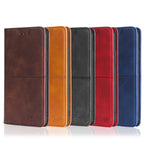 Cow Texture Magnetic Leather Phone Case — view 69