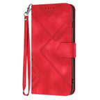 Line Pattern Skin Feel Leather Phone Case — For Realme  12 Lite / C67 4G Global