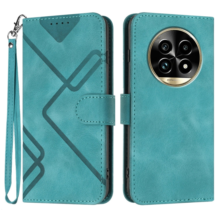 Line Pattern Skin Feel Leather Phone Case — view 53