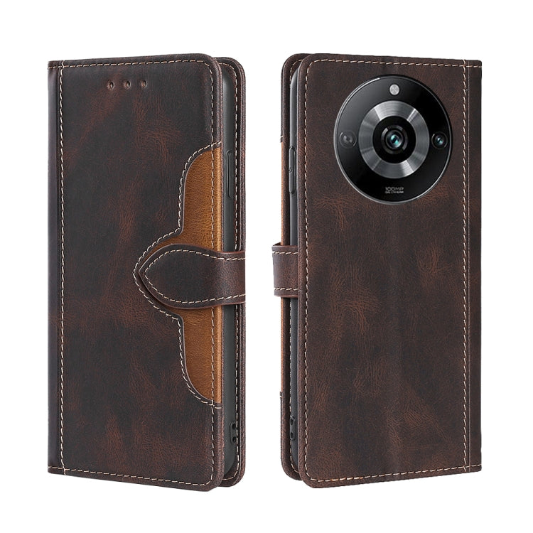 Skin Feel Magnetic Buckle Leather Phone Case — view 52