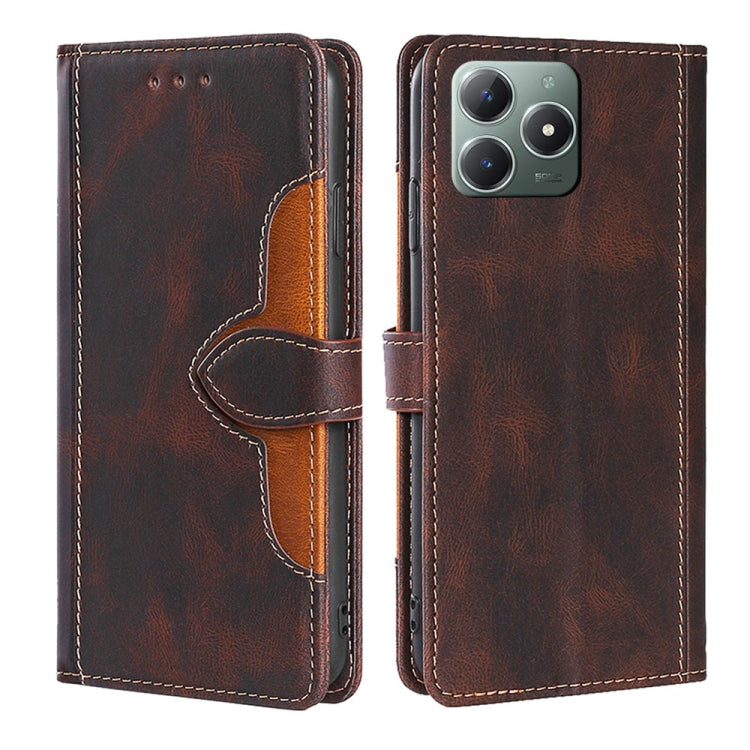 Skin Feel Magnetic Buckle Leather Phone Case — view 24